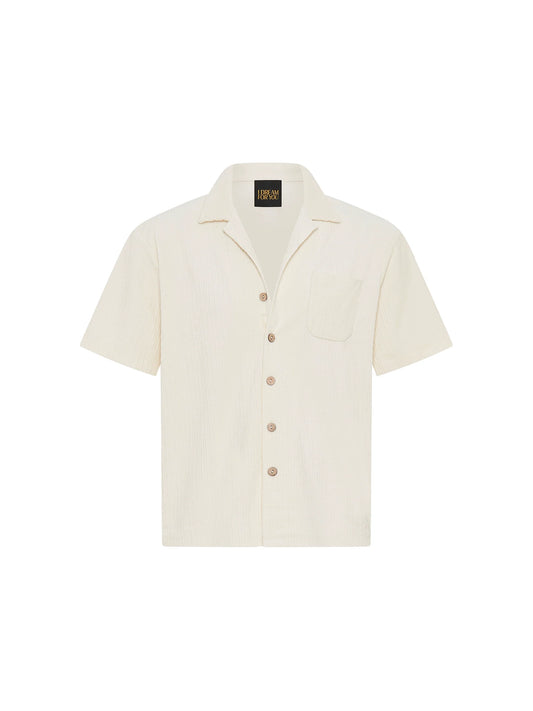 Cord Shirt - Coconut